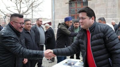 Ramazan Bayramı’nın huzur ve bereketi, Bolvadin Çarşı Camii’nde eda edilen