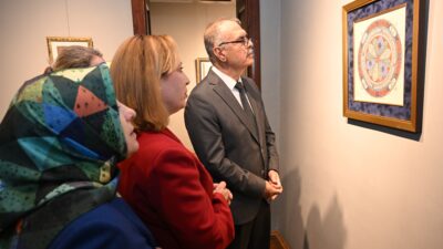 Sanatçı Ayşen Erdoğan Demireller’in “Zer Bahar” isimli tezhip ve minyatür