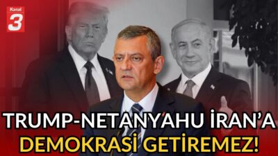 Özgür Özel mitingde Trump ve Netanyahu hakkında konuştu! | ”Onlar