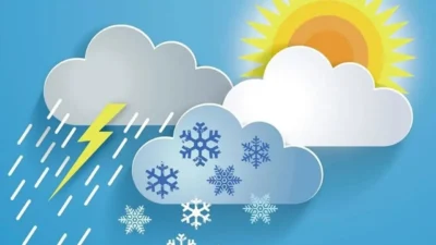 Yurdun kuzey, iç ve doğu kesimlerinin parçalı ve çok bulutlu,