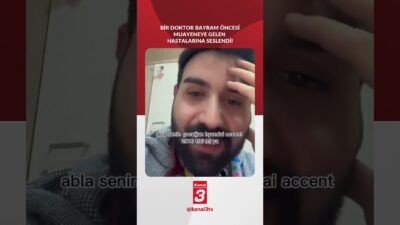 Bir doktor bayram öncesi muayeneye gelen hastalarına seslendi! 📶https://kanal3.com.tr/ Sosyal