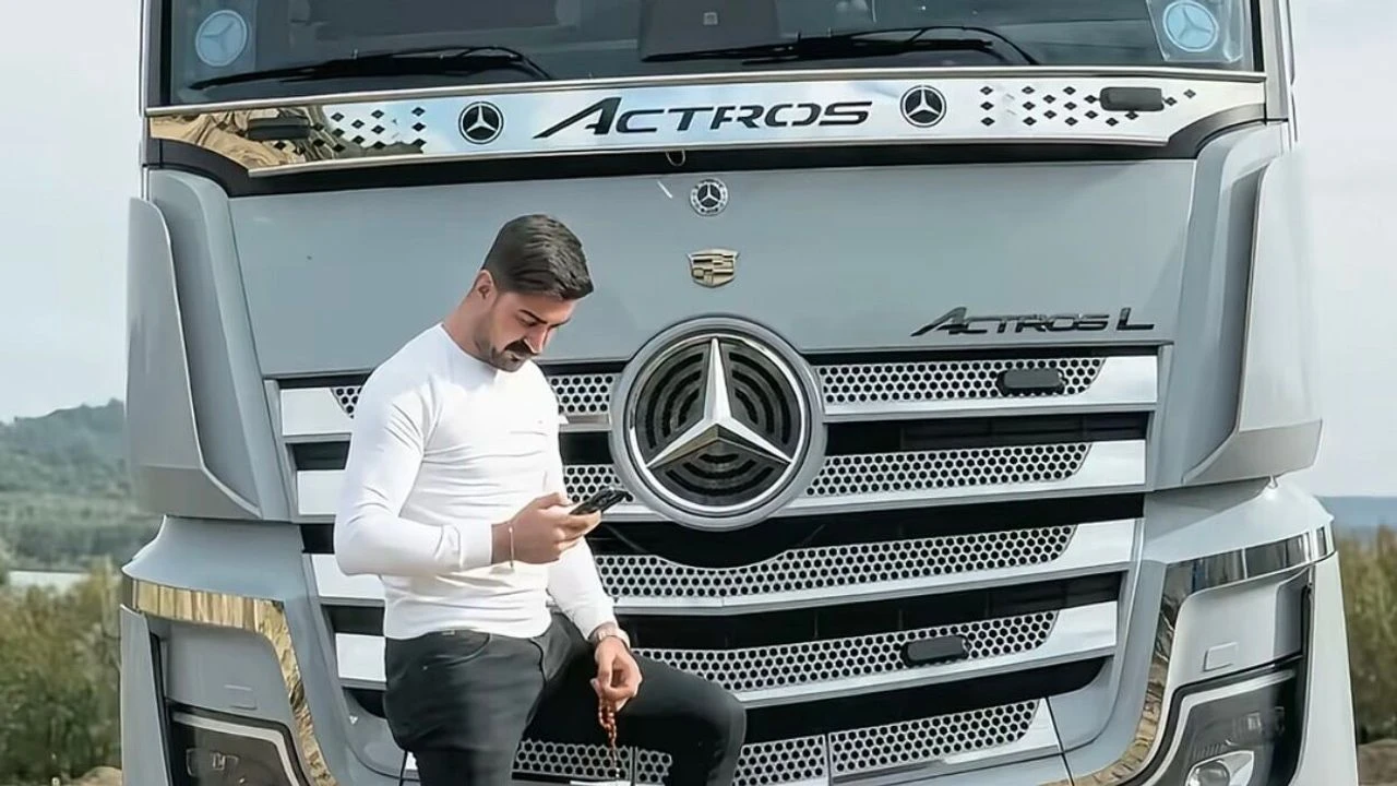 Sosyal medyada tır içinden paylaştığı videolar ve yol hikayeleriyle geniş