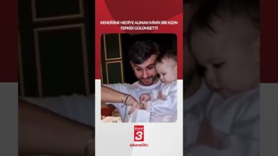 Kendisine hediye alınan minik bir kızın tepkisi gülümsetti 📶https://kanal3.com.tr/ Sosyal