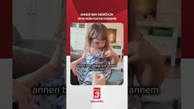 Annesi ”ben” dediği için ufak kızın kafası karışmış.. 📶https://kanal3.com.tr/ Sosyal