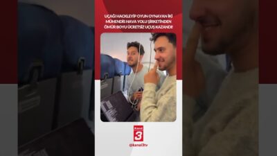 Kanal 3Pts, Mart 23, 2026 4:01pmURL:Embed:Uçağı hackleyip oyun oynayan iki