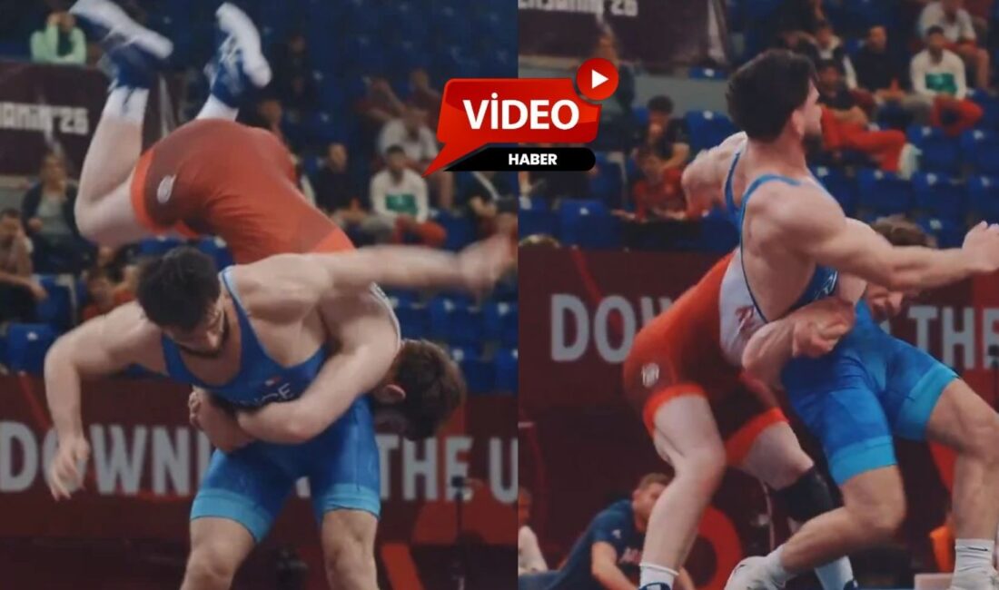 Rus güreşçi Bozigit Islamgereev, Avrupa 23 Yaş Altı Güreş Şampiyonası’nda