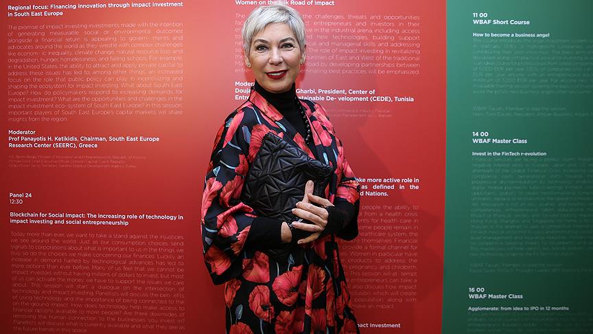 İş dünyasının tanınmış simalarından Alarko Holding Yönetim Kurulu Üyesi Leyla