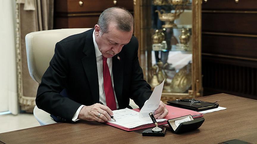 Cumhurbaşkanı Recep Tayyip Erdoğan’ın imzasıyla Resmi Gazete’de yayımlanan dev kararnameyle,