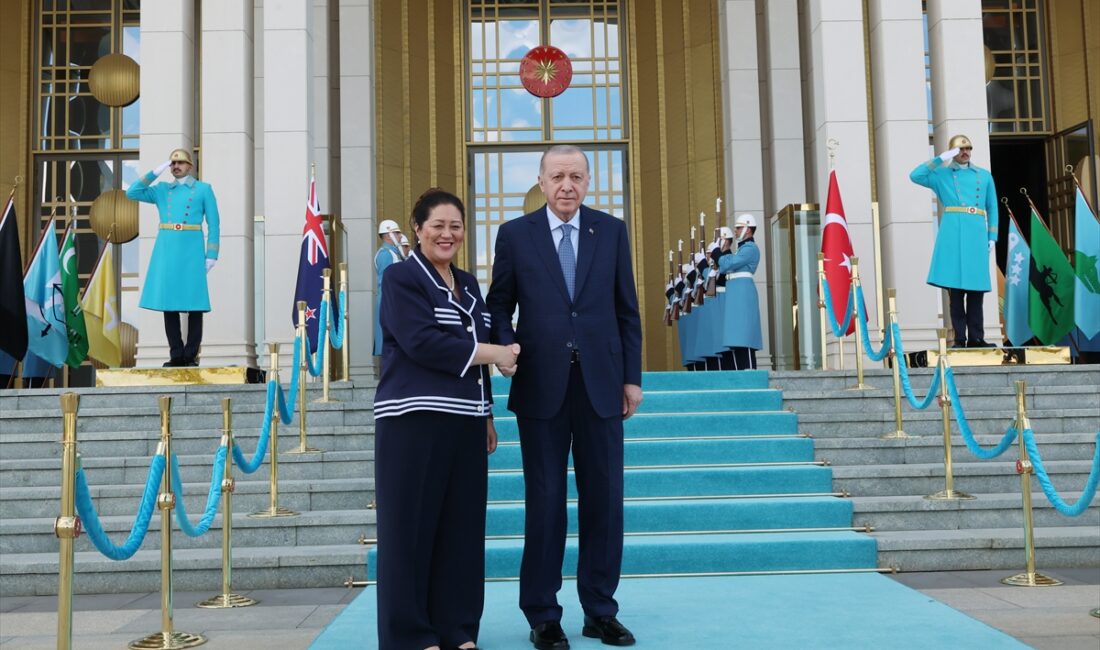 Cumhurbaşkanı Recep Tayyip Erdoğan, Yeni Zelanda Genel Valisi Cindy Kiro'yu