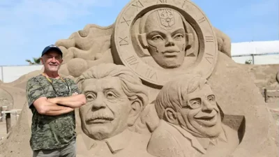 Antalya'nın önemli kültürel ve sanatsal etkinliklerinden 'Uluslararası Antalya Kum Heykel