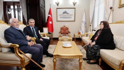 Afyonkarahisar’da şehit aileleri, Vali Dr. Naci Aktaş’ı ziyaret ederek duygu