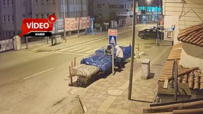 Afyonkarahisar’da bir vatandaşa ait seyyar tezgahta meydana gelen hırsızlık olayı,