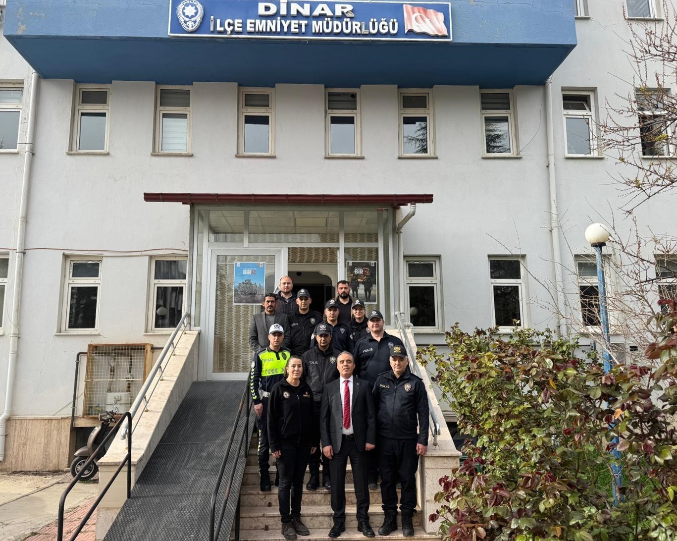 Afyonkarahisar İl Emniyet Müdürü Ahmet Birtan Erol, Dinar ve Sandıklı