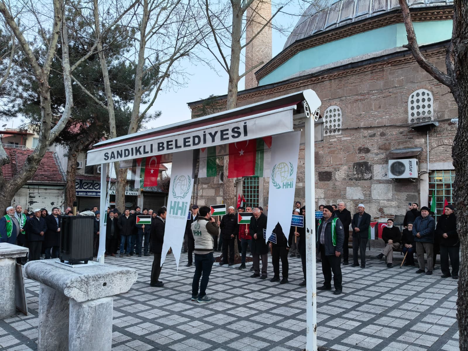 Afyonkarahisar'ın Sandıklı ilçesinde İsrail'in Filistinli esirleri hedef alan "idam yasası"