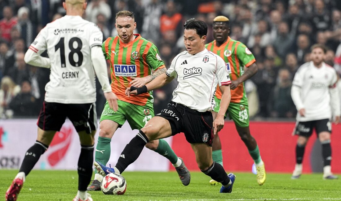 Ziraat Türkiye Kupası çeyrek finalinde Beşiktaş, konuk ettiği Corendon Alanyaspor'u