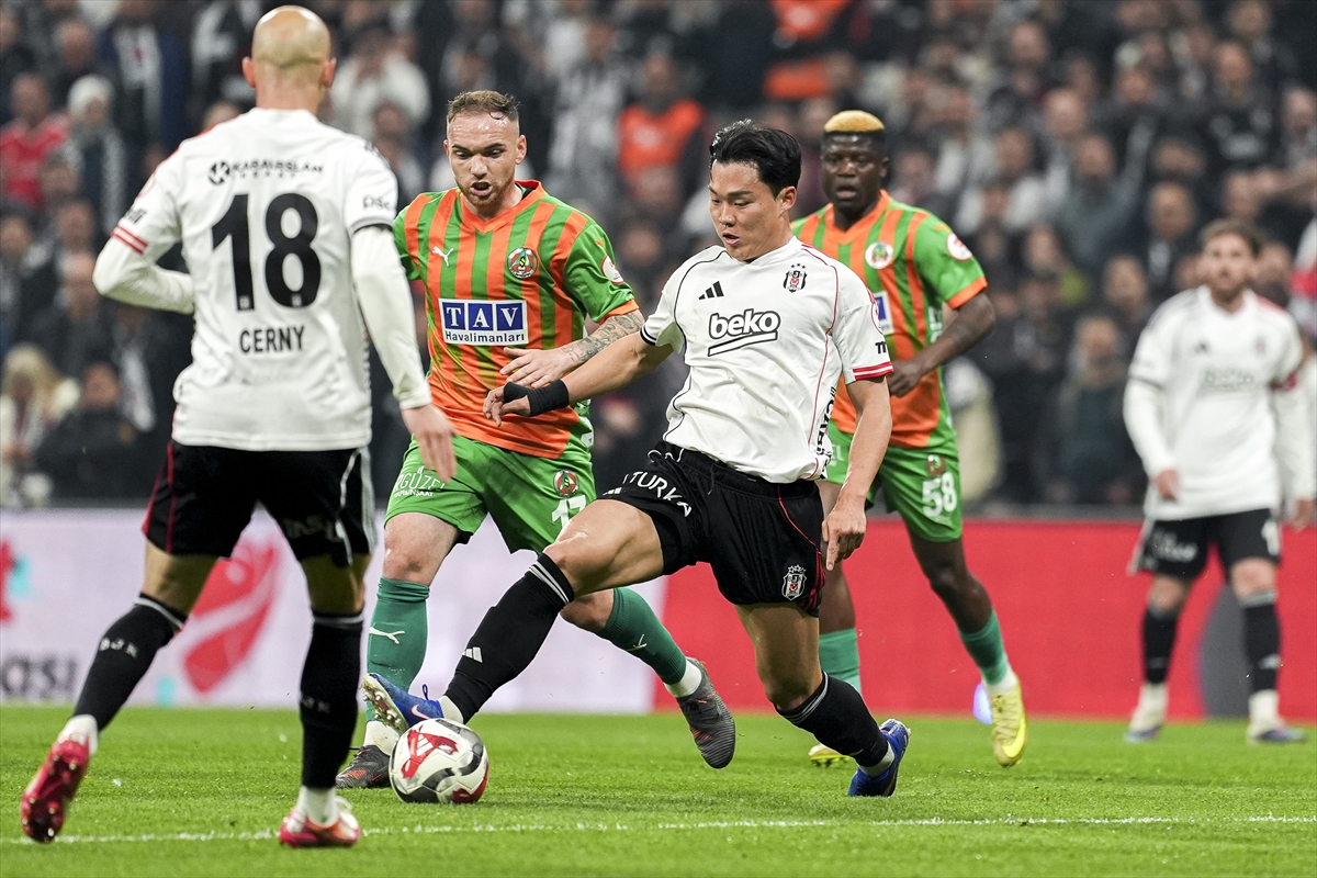 Ziraat Türkiye Kupası çeyrek finalinde Beşiktaş, konuk ettiği Corendon Alanyaspor'u
