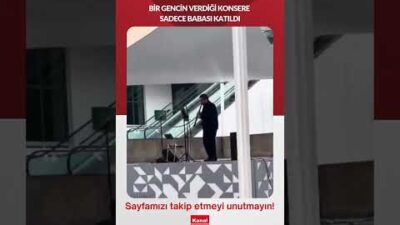 Konser veren bir genci sadece babası izledi… 📶https://kanal3.com.tr/ Sosyal Medya