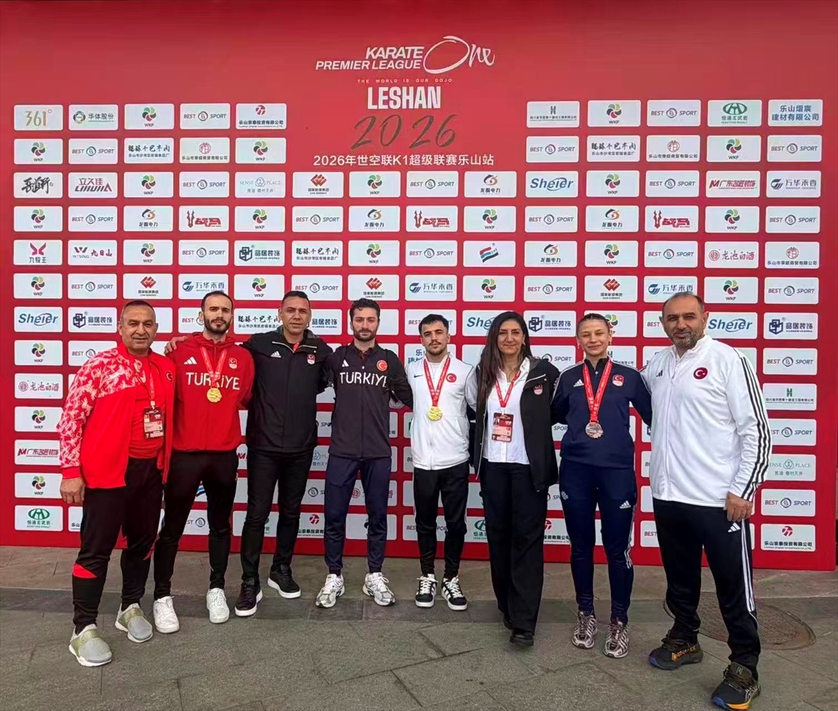 Türk Karate Milli Takımı, Çin'de düzenlenen Karate One Premier Lig