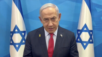 İsrail Başbakanı Binyamin Netanyahu, kısıtlı sayıda göstericinin başkent Tel Aviv'de