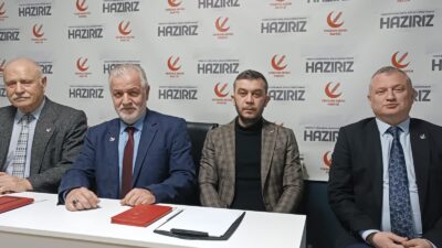 Yeniden Refah Partisi Afyonkarahisar İl Divan Kurulu, parti il binasında