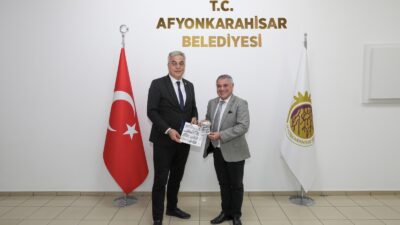 Afyon Eğitim Vakfı (AEV) Genel Sekreteri Murat Diker, Afyonkarahisar Belediyesi’nde