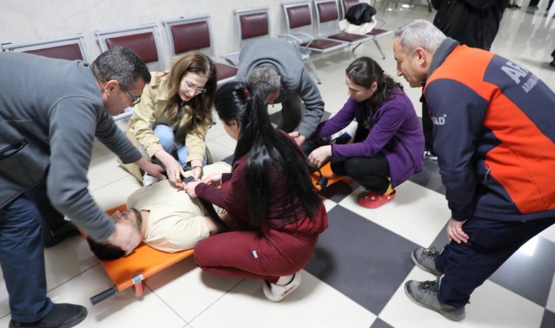 AFSÜ Hastanesi’nde Eğitim Birimi ve Sivil Savunma Birimi ve Afet