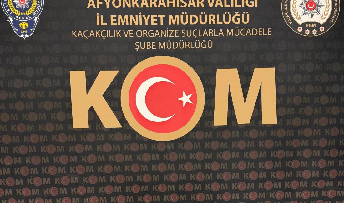Afyonkarahisar polisi, tarihi eser kaçakçılarına yönelik gerçekleştirdiği başarılı operasyonla önemli