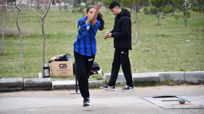 Afyonkarahisar’da Okul Sporları kapsamında düzenlenen gençler bocce müsabakaları, Kocatepe Spor