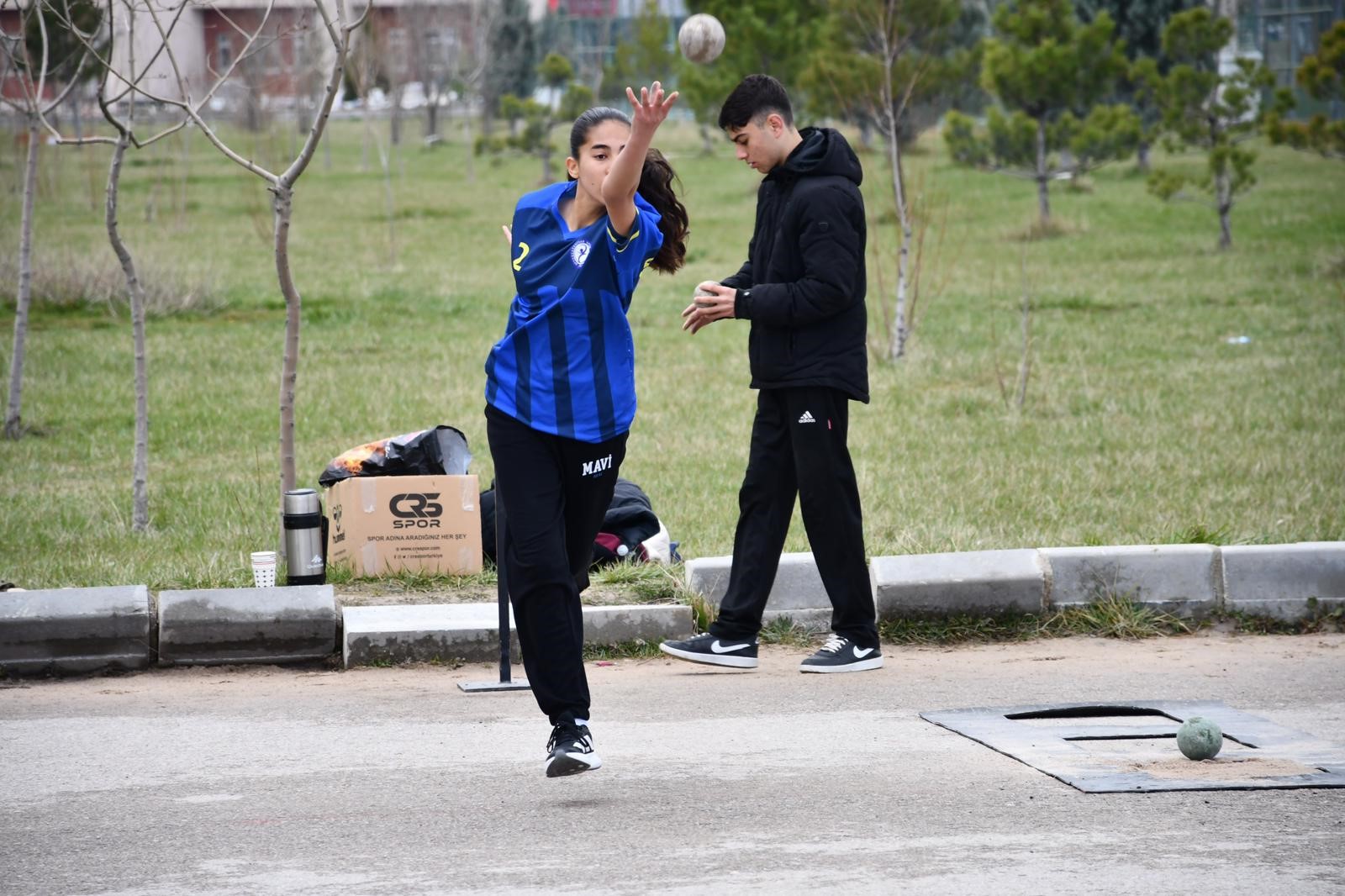Afyonkarahisar’da Okul Sporları kapsamında düzenlenen gençler bocce müsabakaları, Kocatepe Spor