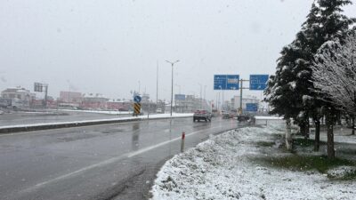 Afyonkarahisar genelinde etkili olan soğuk ve yağışlı hava, Çay ilçesinde