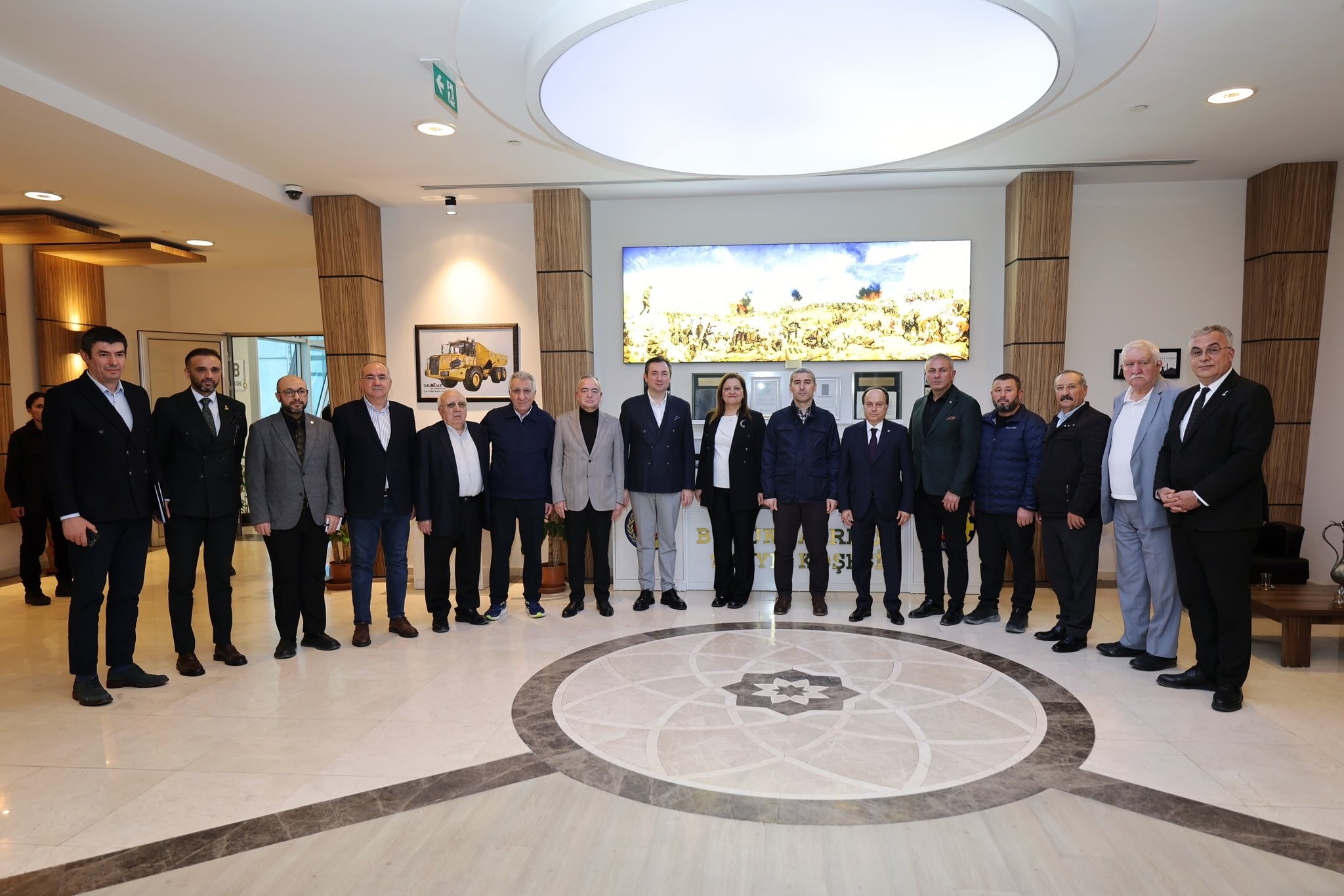 Afyonkarahisar'da Haziran ayında yapılması planlanan mermer fuarı için Vali Dr.