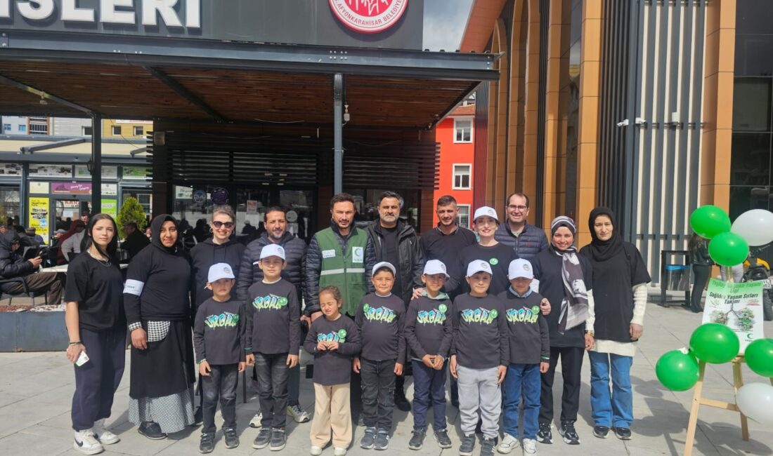 Afyonkarahisar Kent Meydanı bugün anlamlı bir etkinliğe ev sahipliği yaptı.