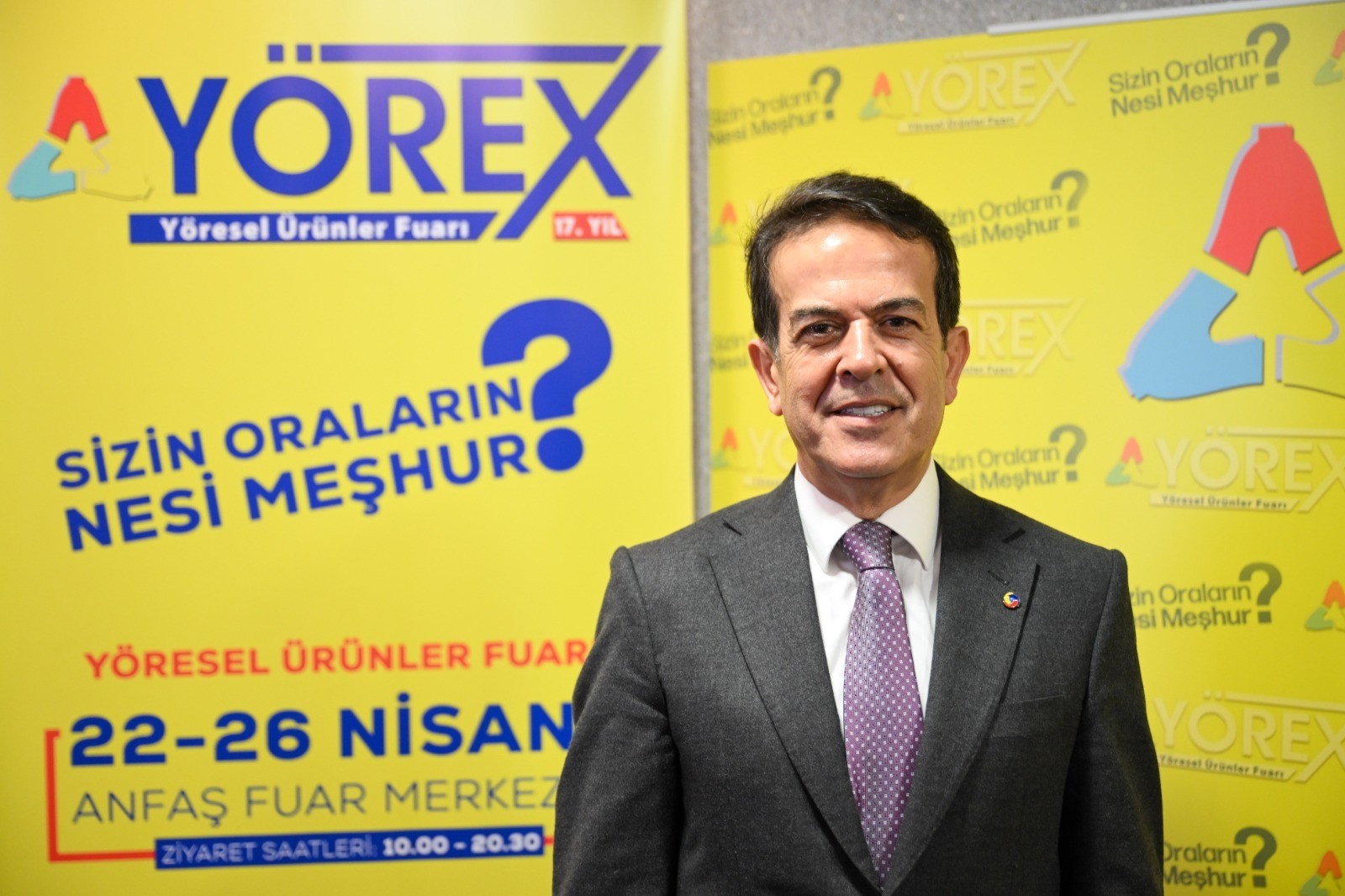 Türkiye'nin yerel değerlerini bir araya getiren Yöresel Ürünler Fuarı (YÖREX),