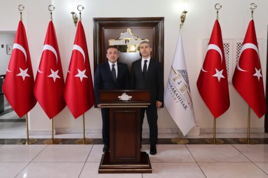 Bilecik Valisi Faik Oktay Sözer, Afyonkarahisar Valisi Dr. Naci Aktaş ve