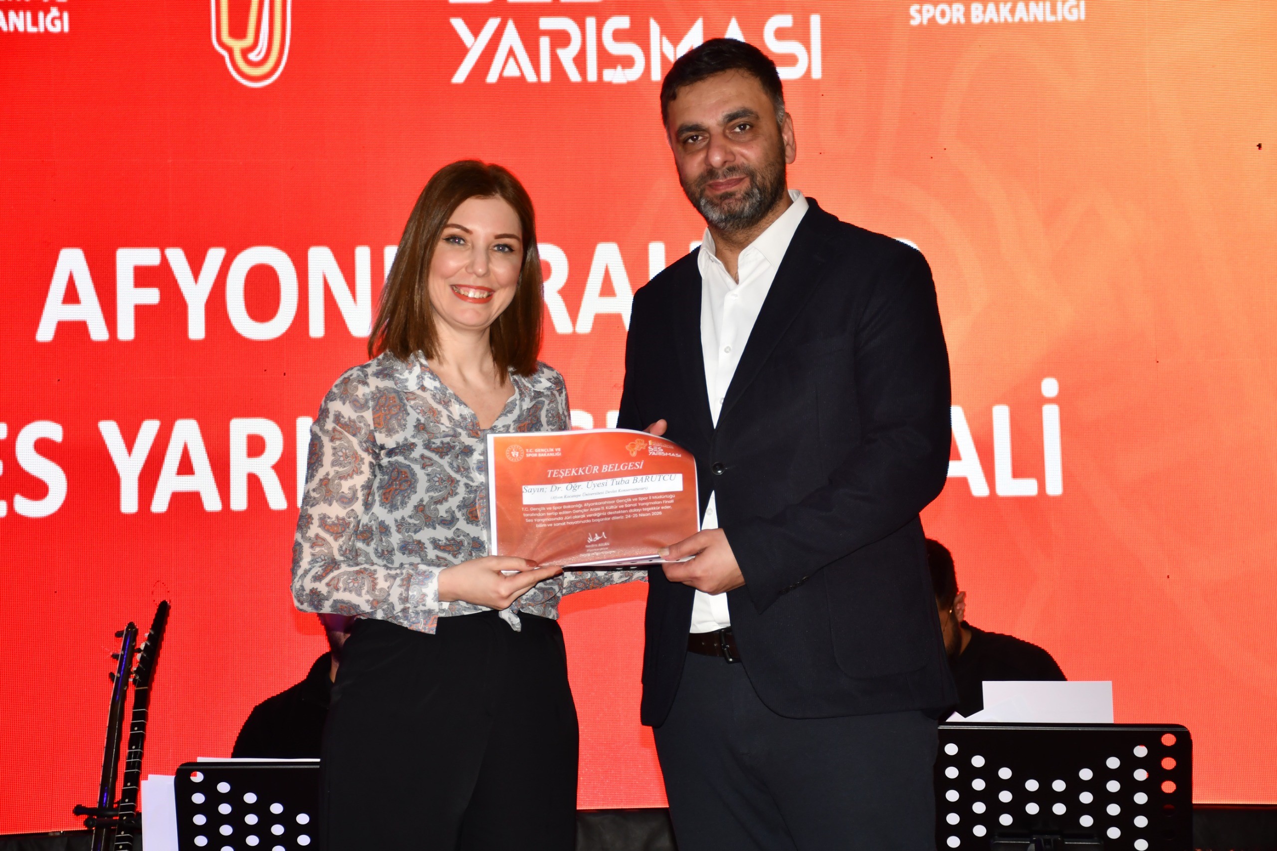 Afyonkarahisar Gençlik Merkezinde düzenlenen 11. Gençler Arası Kültür ve Sanat