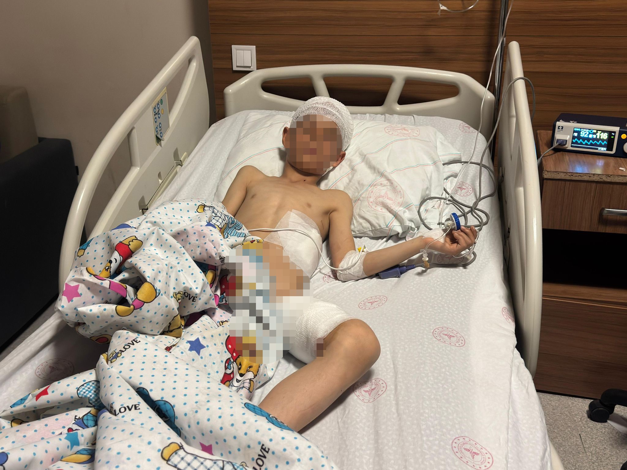 Van'ın Saray ilçesine bağlı Kazım Paşa Mahallesi'nde dün öğle saatlerinde