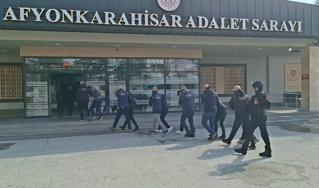 Afyonkarahisar ve Ankara’da eş zamanlı düzenlenen operasyonda DEAŞ terör örgütü