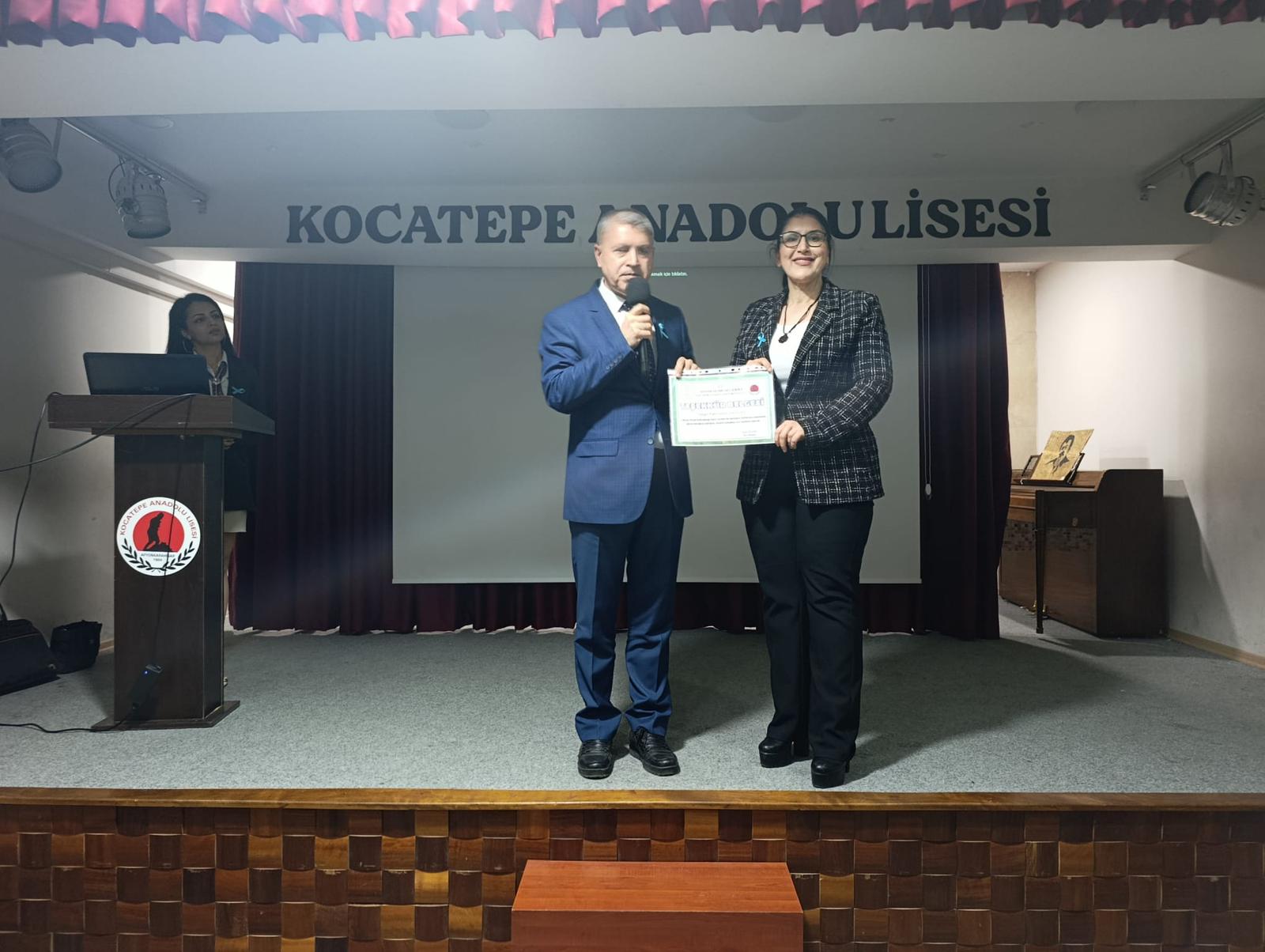 Ulusal Otizm Konfederasyonu Genel Başkanı Fatma Kilci Kavas, Afyon Kocatepe