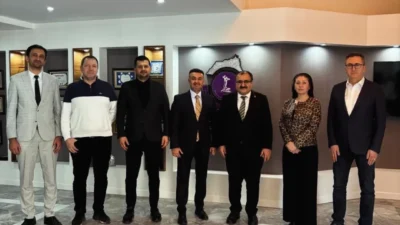 Afyonkarahisar Adli Yargı Adalet Komisyonu Başkanı Mehmet Keskin AFSİAD’ı ziyaret