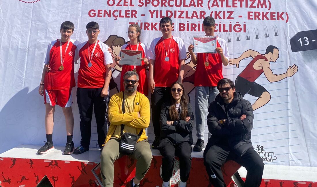 14-16 Nisan tarihleri arasında Samsun’da düzenlenen Okul Sporları Özel Sporcular