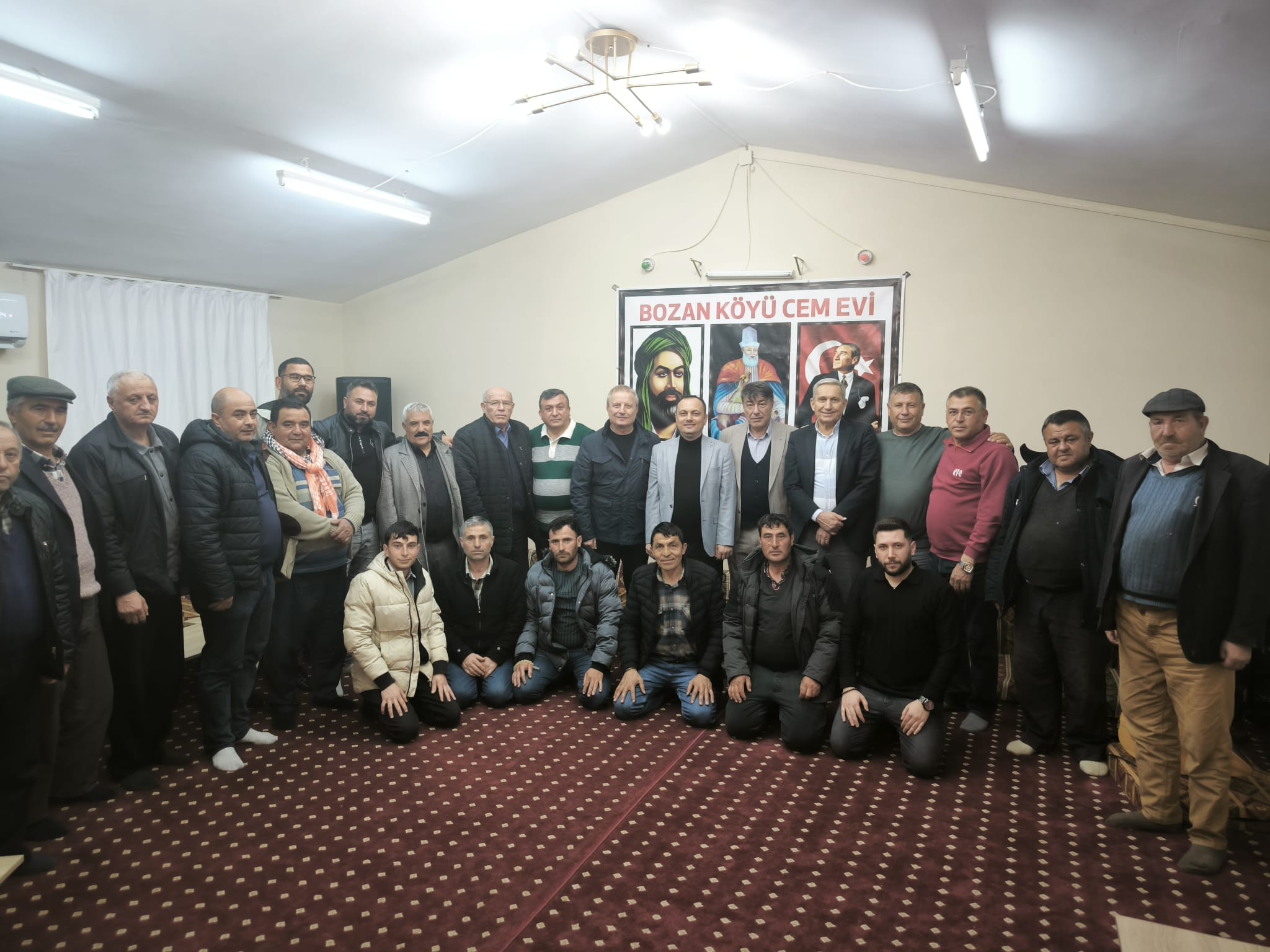 Afyonkarahisar’ın Şuhut ilçesine bağlı Bozan Köyü’nde, Alevi-Bektaşi Kültür ve Cemevi