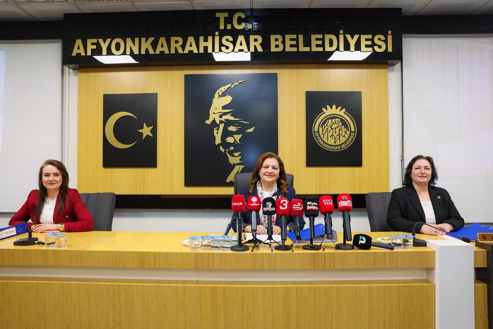 Afyonkarahisar Belediye Meclisi, nisan ayı olağan toplantısını Belediye Başkanı Burcu