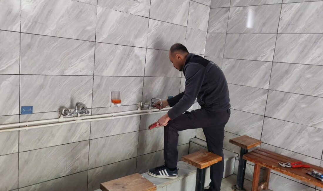 Bolvadin Belediyesi, ilçe genelindeki ibadethanelerde su tasarrufu ve altyapı iyileştirme