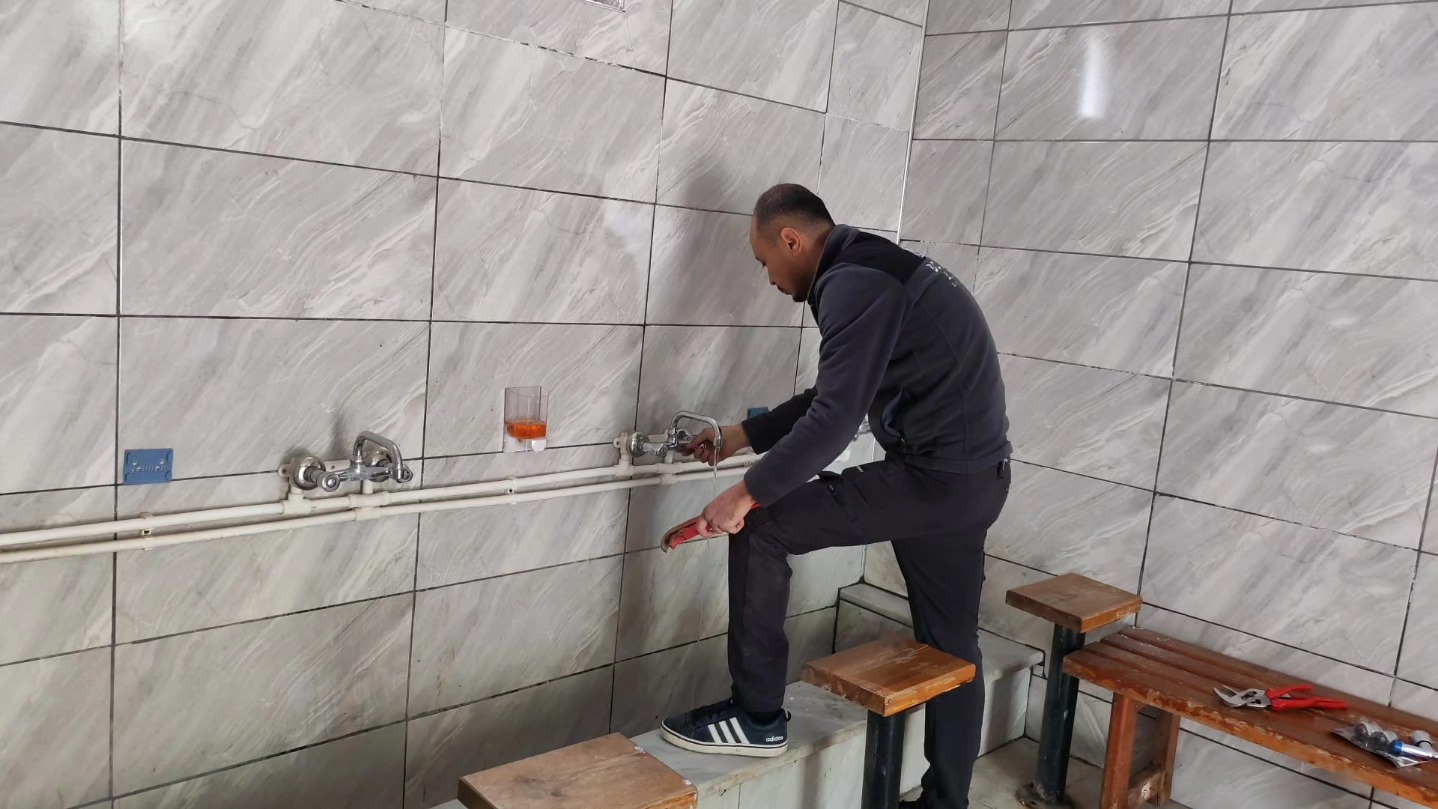 Bolvadin Belediyesi, ilçe genelindeki ibadethanelerde su tasarrufu ve altyapı iyileştirme