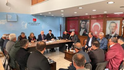 Cumhuriyet Halk Partisi ilçe başkanları toplantısı, il başkanlığı binasında gerçekleştirildi.