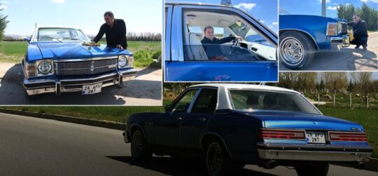 Eskişehir'de çocukluğundan bu yana hayalini kurduğu 50 yıllık otomobilin sahibi