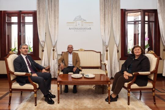 Afyonkarahisar Valisi Naci Aktaş, Demokratik Sol Parti Genel Başkanı ve