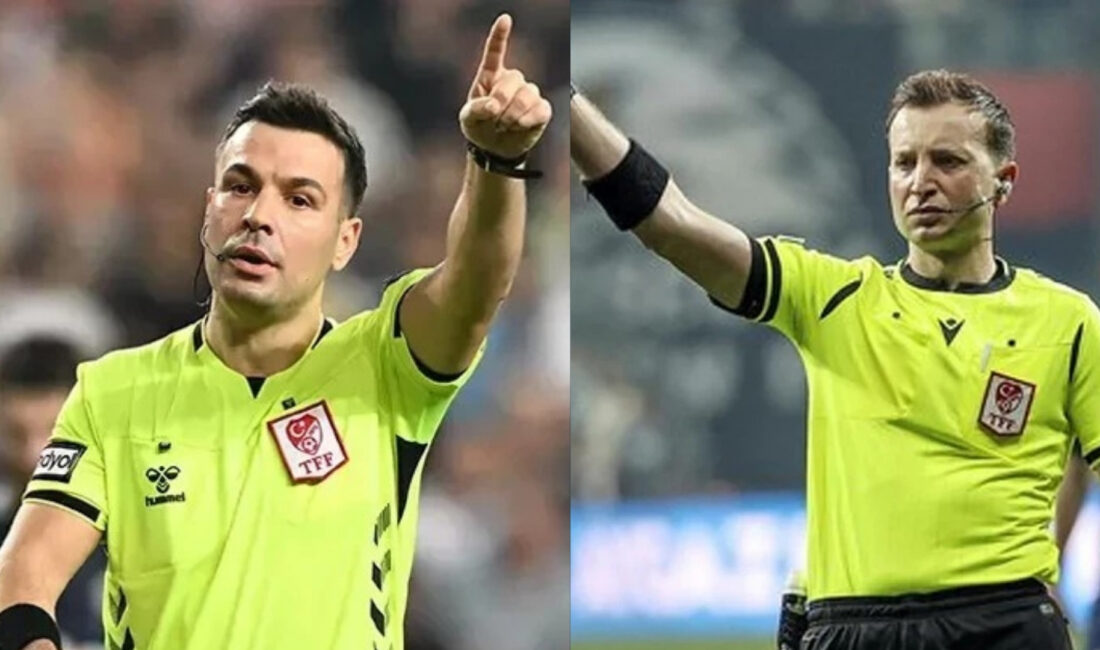 Trendyol Süper Lig'de 28. hafta karşılaşmalarında düdük çalacak hakemler belli