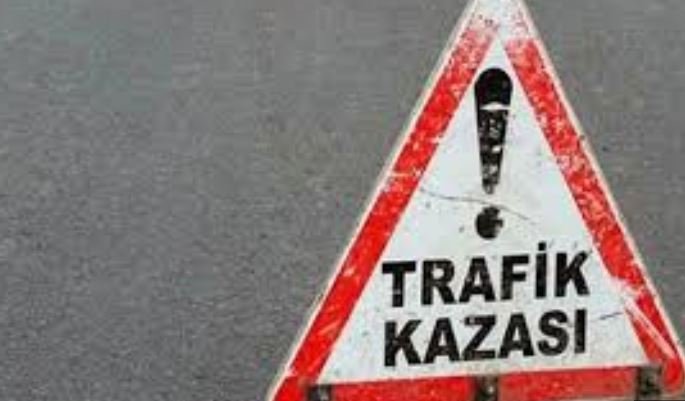 Afyonkarahisar'da kontrolden çıkarak yol ortasına devrilen motosiklette 2 kişi yaralandı.