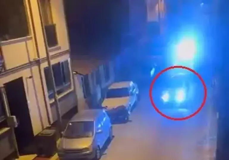 Bursa’nın İnegöl ilçesinde polisin ‘dur’ ihtarına uymayan aday sürücü, 10